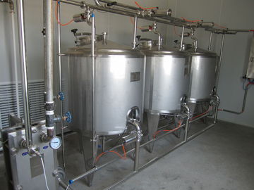 O ISO do CE passou a máquina de lavar da planta do leite da bebida do sistema da limpeza do CIP