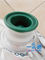 Tampões de parafuso plásticos do bico do malote do comida para bebê saco azul/verde na válvula da torneira da caixa